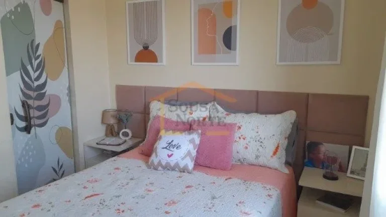 Imagem Apartamento com 3 dormitórios, sendo 2 no piso inferior e 1 no piso superior, 3 banheiros, sala par...