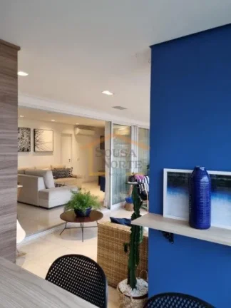 Imagem Apartamento 3 dormitórios, sendo 3 suítes, rico em armários, sala ampla, lavabo, varanda gourmet ...