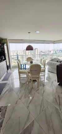 Imagem Apartamento Família Mooca Andar Alto 122m2 3 suítes Sacada Gourmet 2 Vagas!