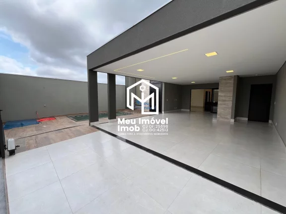 Imagem Casa Nova Vicente Pires Condomínio Cooperville 4Qts 2 Suítes Lazer 250m² Piscina