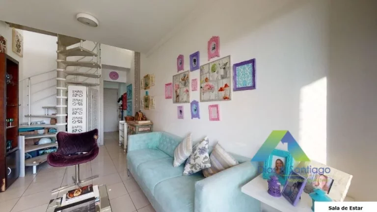 Imagem Apartamento Duplex 110M², 3 dormitórios, varanda gourmet, 1 vaga, com ótima localização e valor !!!