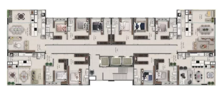 Imagem Apartamento com 3 Quartos à Venda, 134 m² em Perequê - Porto Belo