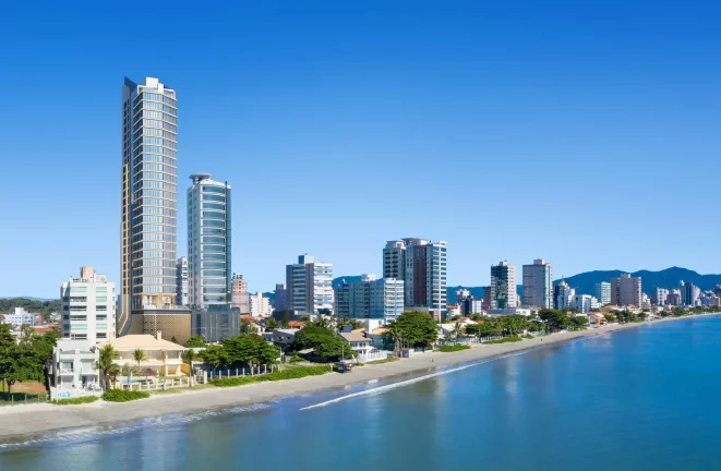 Imagem Apartamento com 4 dormitórios à venda sendo 4 suítes, 205.3 m² por - R$ 8.550.000,00 - Perequê - Porto Belo/SC
