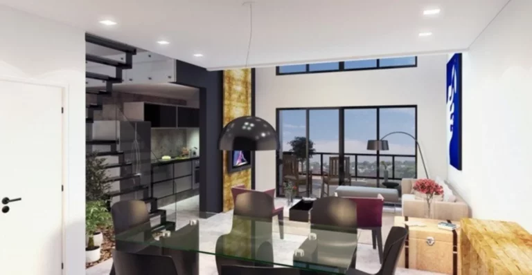Imagem Apartamento de luxo no Condomínio Guedala Mix: 1 quarto, 1 suíte, 2 banheiros, 2 vagas, 84m² em São Paulo-SP.
