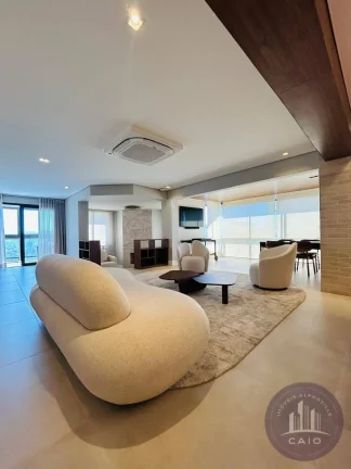 Imagem Apartamento mobiliado com 287 m² a venda por R$ 4.490.000 Alphaville/SP