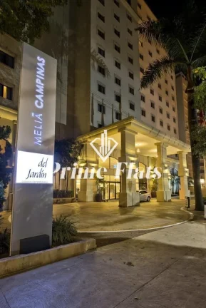 Imagem Flat disponível para venda no Meliá Campinas, com 27m², 1 dormitório e 1 vaga de garagem