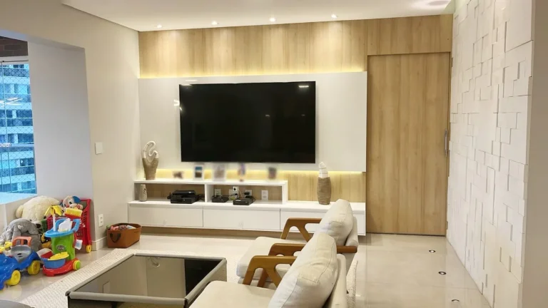 Imagem Apartamento 133M², 3Q, 3 Suítes, 5 Banheiros, 3 Vagas, Piscina Climatizada, Infantil e Raia de 25M, Sauna, Salão de Festas e Jogos, Churrasqueira.