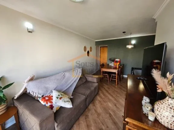 Imagem Apartamento de 69m² com 3 dormitórios, sendo 1 suíte, sala para 2 ambientes, cozinha e lavanderia...