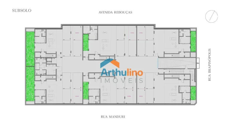 Imagem Residenze Borghini: 718m², 4 suites, 4 vagas, à venda por R$ 17.288.300,00 - Jardim Paulistano - São Paulo/SP