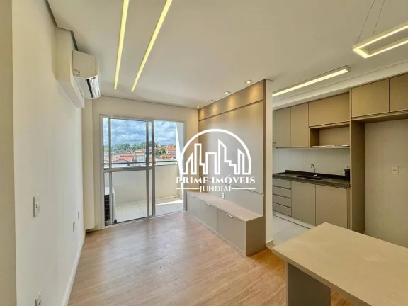 Imagem ALUGUEL - Apartamento com 2 dormitórios com suíte, 69 m² - Jardim Colônia - Jundiaí/SP