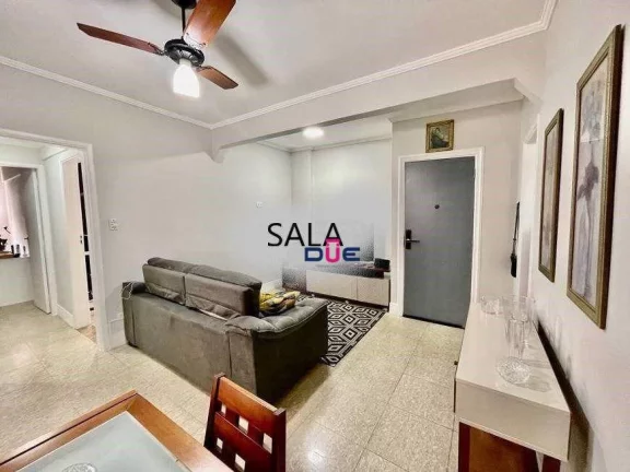 Imagem Apartamento 2 Quartos, 1 Vaga - Ponta da Praia - Santos/SP