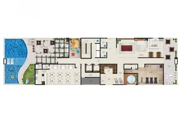 Imagem Apartamento 3 Quartos para Venda em Porto Belo, Balneário Perequê, 3 dormitórios, 3 suítes, 4 banheiros, 2 vagas
