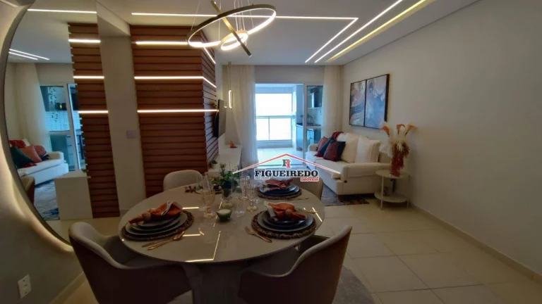Imagem Apartamento à venda, 111 m² por R$ 1.800.000,00 - Vila Guilhermina - Praia Grande/SP