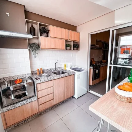 Imagem Apartamento de 60m2 com 2 dormitórios, sendo 1 suíte em Franca/SP