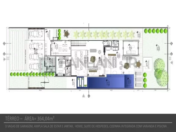 Imagem Vendo casa nova no Jd. Europa - entrega 12 meses Em mais um projeto exuberante e contemporâneo assinado pelo arquiteto Marcelo Franco, responsável p