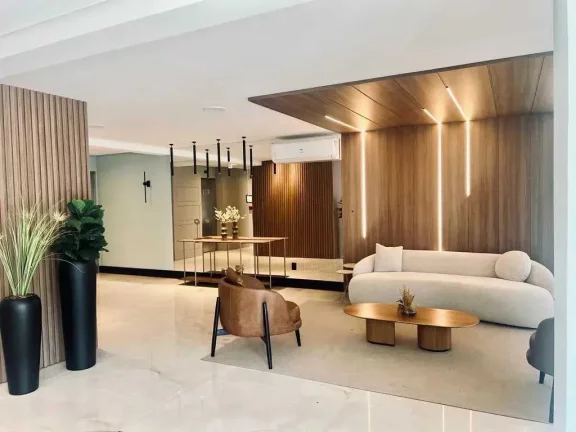 Imagem Apartamento sem mobilia com 2 dormitórios sendo 2 suítes e 2 vagas de garagem em Itajaí/SC