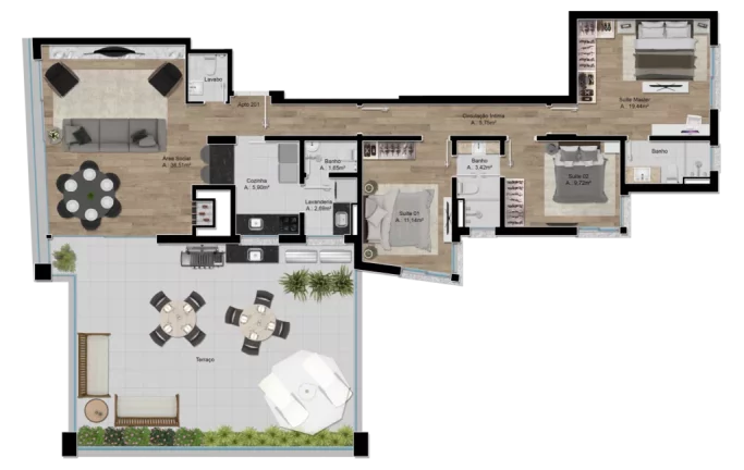 Imagem Apartamento à venda no bairro Rio Branco - Porto Alegre/RS