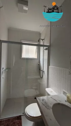 Imagem Casa Aluguel Temporada Juquehy, Casa Juquehy Anual, 80 metros da praia, piscina, churrasqueira, 5 suítes, acomoda 13 pessoas | Juquehy Imobiliária