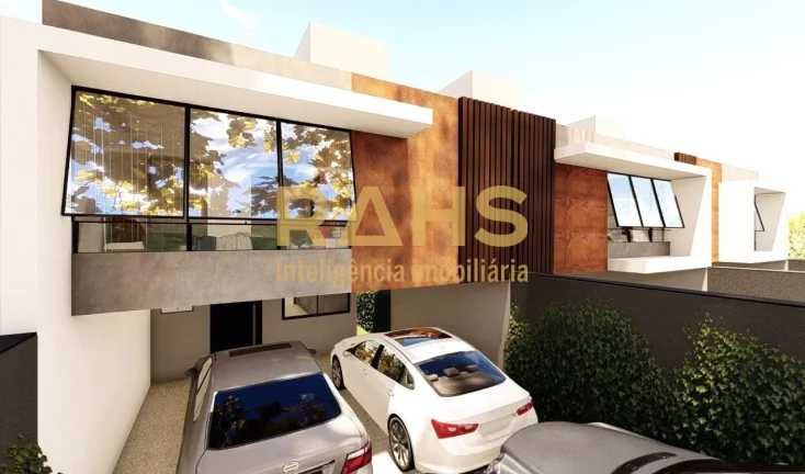 Imagem Maravilhoso sobrado geminado de alto padrão com 3 suítes, sendo 1 com closet a venda no bairro Sag...