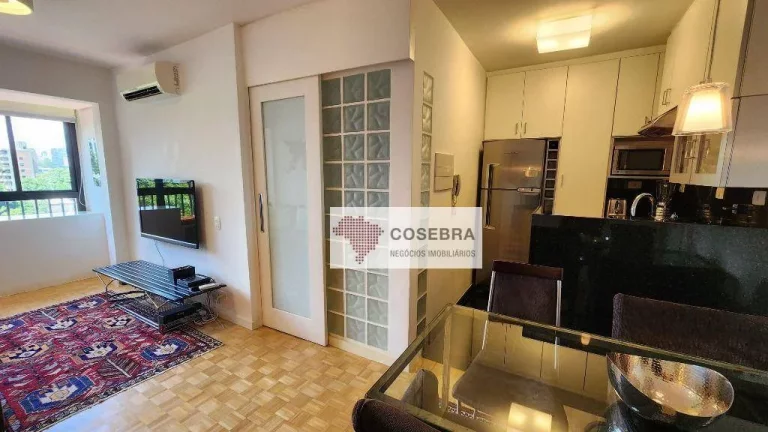 Imagem Apartamento com 1 dormitório para alugar, 38 m² por R$ 6.850,00/mês - Itaim Bibi - São Paulo/SP