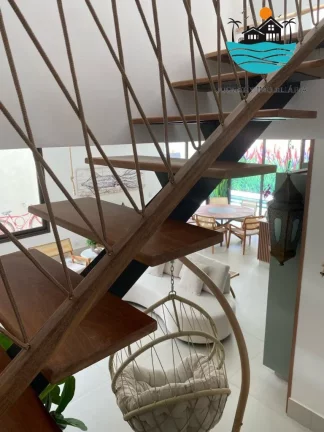 Imagem Casa em condomínio para venda em Juquehy, Aluguel de tempoarda, com 5 suítes, 395m² de área, 300m da praia, max 12 pessoas | Juquehy Imobiliária