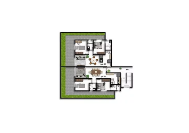 Imagem Apartamento à venda, 49 m² por R$ 296.000,00 - Bairro dos Estados - João Pessoa/PB