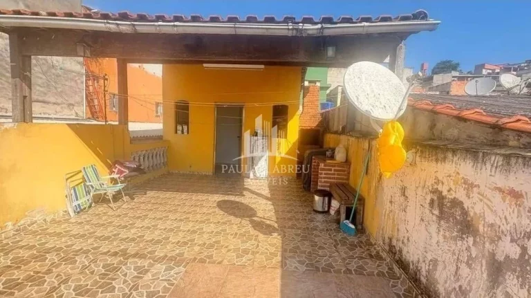 Imagem Sobrado 125m², 3 Quartos, Escritório, 2 Varandas, sendo 1 com Churrasqueira, 2 Banheiros, no Jardim Zaíra 3, Mauá-SP