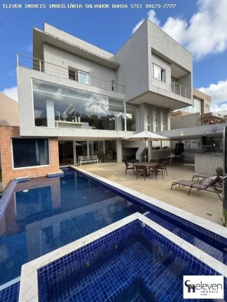 Imagem VIVA O EXTRAORDINÁRIO: A RESIDÊNCIA DE LUXO EM ALPHAVILLE 2 COM 5 SUITES VISTA VERDE E SEIS VAGAS COM INFRA. 