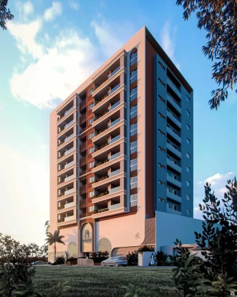 Imagem Apartamento com 2 dormitórios sendo 1 suíte a menos de 200m da praia de Gravatá Navegantes/SC