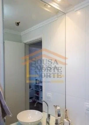 Imagem Apartamento 60m², 2 dormitórios, sala 2 ambientes, varanda, cozinha integrada à sala, área de se...