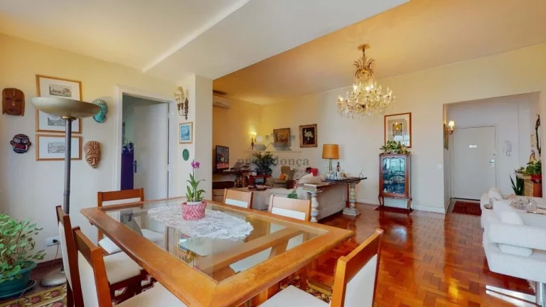 Imagem Apartamento à venda na Conselheiro Brotero com 4 quartos sendo 1 suite e 1 vaga, 197m²