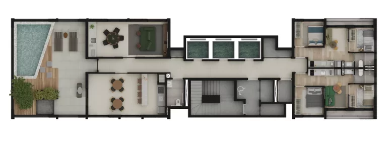 Imagem Core Silva Jardim - Breve Lançamento - Apartamento à venda no bairro Rebouças - Curitiba/PR