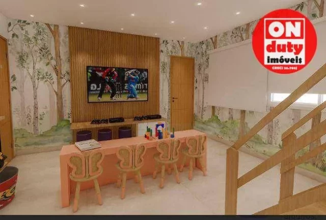 Imagem Apartamento Garden com 3 dormitórios à venda, 92 m² por R$ 1.307.038,00 - Ponta da Praia - Santos/SP