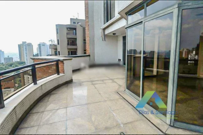 Imagem Apartamento Cobertura Duplex Face Norte com 4 Suítes e 2 dormitórios em Morumbi SP!!