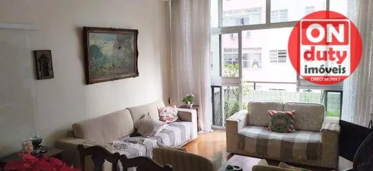 Imagem Apartamento à venda, 157 m² por R$ 640.000,00 - Boqueirão - Santos/SP