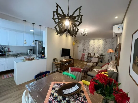 Imagem Apartamento com 3 dormitórios à venda, 105 m² - Tombo - Guarujá/SP