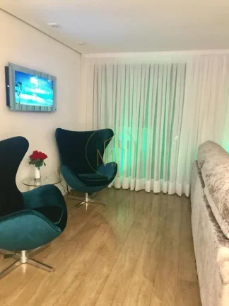 Imagem Apartamento para Venda em Santo André, Jardim, 2 dormitórios, 2 suítes, 4 banheiros, 3