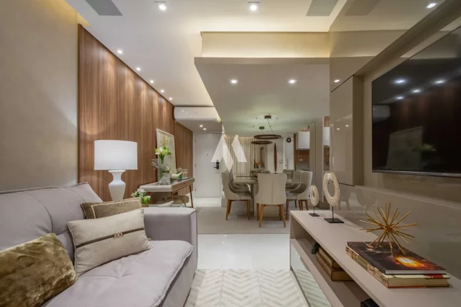 Imagem Apartamento Padrão/Praia Grande 1 quarto ,sala e cozinha integrada