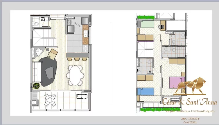 Imagem Apartamento com excelente localização em fase de acabamento em Campos