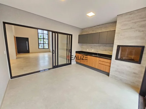 Imagem Oportunidade! Casa em condomínio com 3 suítes e escritório à venda, por R$ 1.500.000 - Indaiatuba/SP