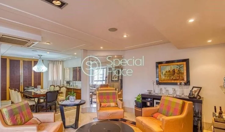 Imagem Amplo apartamento à venda com 3 quartos, sendo 3 suítes, e 4 banheiros no total. Este apartamento ...