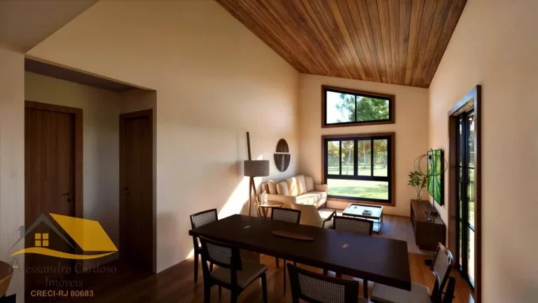 Imagem (LANÇAMENTO) Casa de Campo com 150 mts², Piscina, Sauna e Área Gourmet