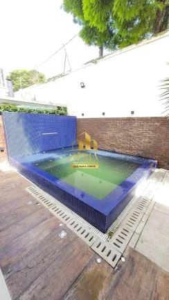 Imagem Sobrado Condomínio, 391 m2, 4 sts,Piscina,Sauna,Amplo Gourmet, Mobiliada
