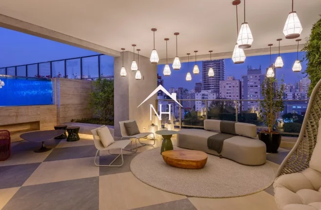 Imagem Duplex de 91m com 2 suítes, cozinha conceito aberto,2 vagas,terraço gourmet,piscinas,solarium,brinquedoteca,salão de festas,espaço gourmet,academia