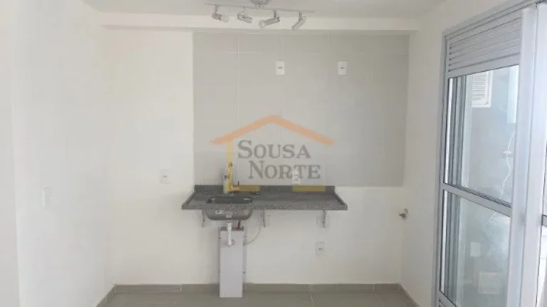 Imagem Apartamento de 41m² com 2 dormitórios, 1 banheiro, cozinha integrada à sala, varanda gourmet e la...
