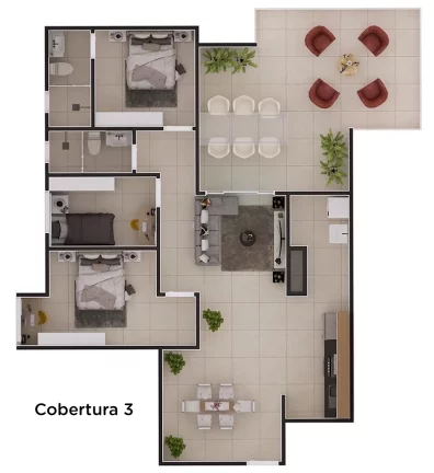 Imagem Apartamento com 2 dorms, Centro, Itanhaém - R$ 315 mil, Cod: 1477