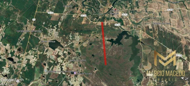 Imagem Terreno à venda, 744000 m² por R$ 900.000,00 - Pedregal - Aracati/CE