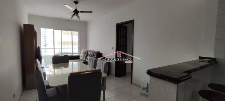 Imagem Apartamento com 2 dormitórios à venda, 77 m² por R$ 378.000,00 - Vila Assunção - Praia Grande/SP