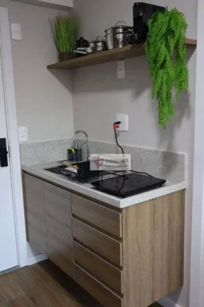 Imagem Apartamento com 1 dormitório para alugar, 27 m² por R$ 5.000,00/mês - Vila Olímpia - São Paulo/SP