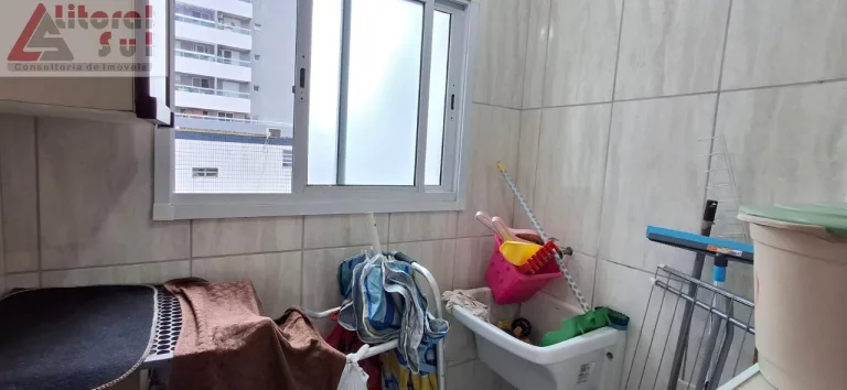 Imagem Apartamento à Venda em Praia Grande-SP: 1 quarto, 1 sala, 1 vaga, 48m² no Bairro Ocian!